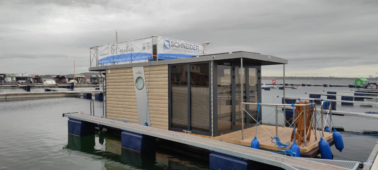Mobiles Hausboot El'Milia Hotel Braunsbedra Exterior foto
