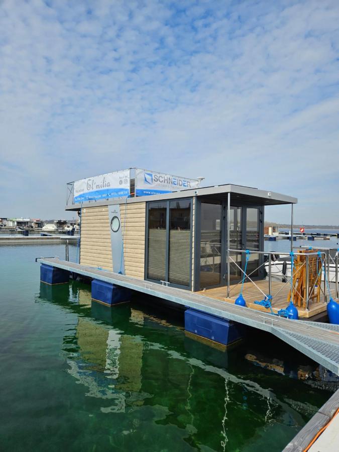 Mobiles Hausboot El'Milia Hotel Braunsbedra Exterior foto