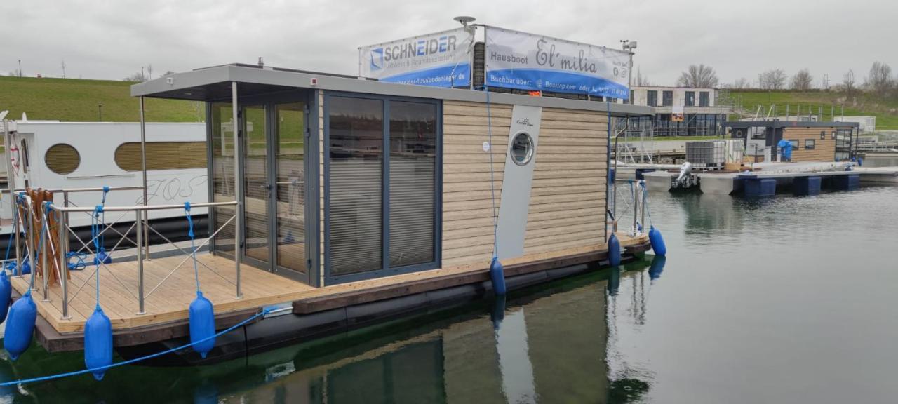 Mobiles Hausboot El'Milia Hotel Braunsbedra Exterior foto